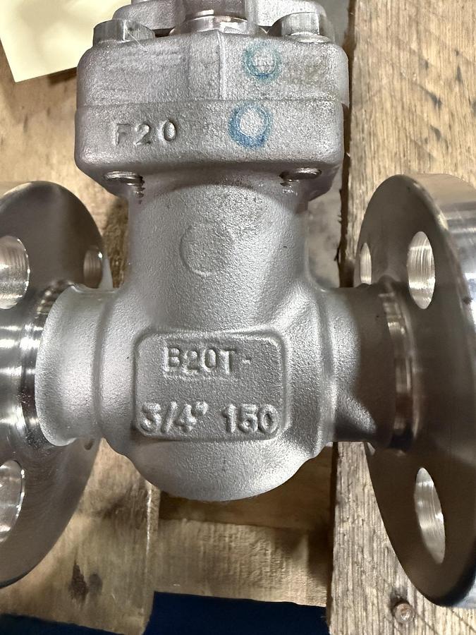 DSI 3/4" 150 RF FS GATE VALVE A-20 BODY A-20 TRIM