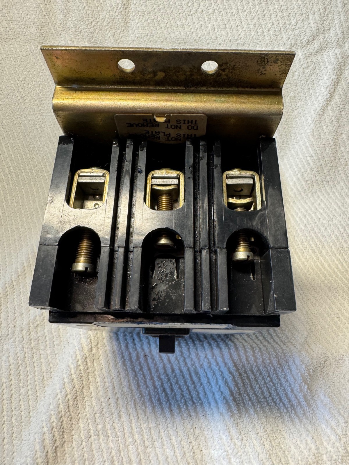 70 AMP WESTINGHOUSE POWER CURRENT LIMITING CIRCUIT BREAKER  ZZ2  600 V 3 POLE