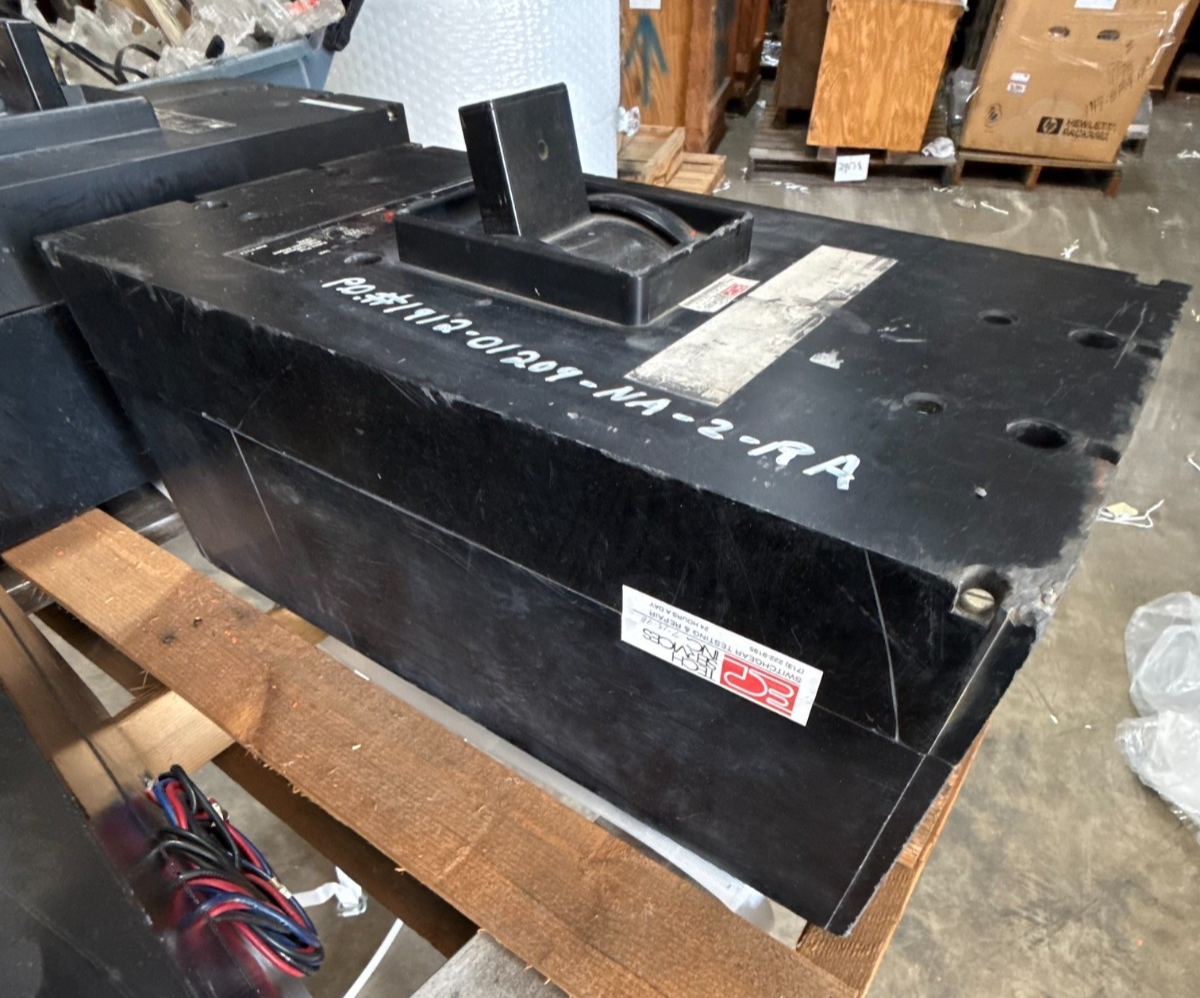 Refurbished Westinghouse 2000 AMP BREAKER PC32000F 2KA PC FRAME 3P 600V 1600A TRIP 2YW1