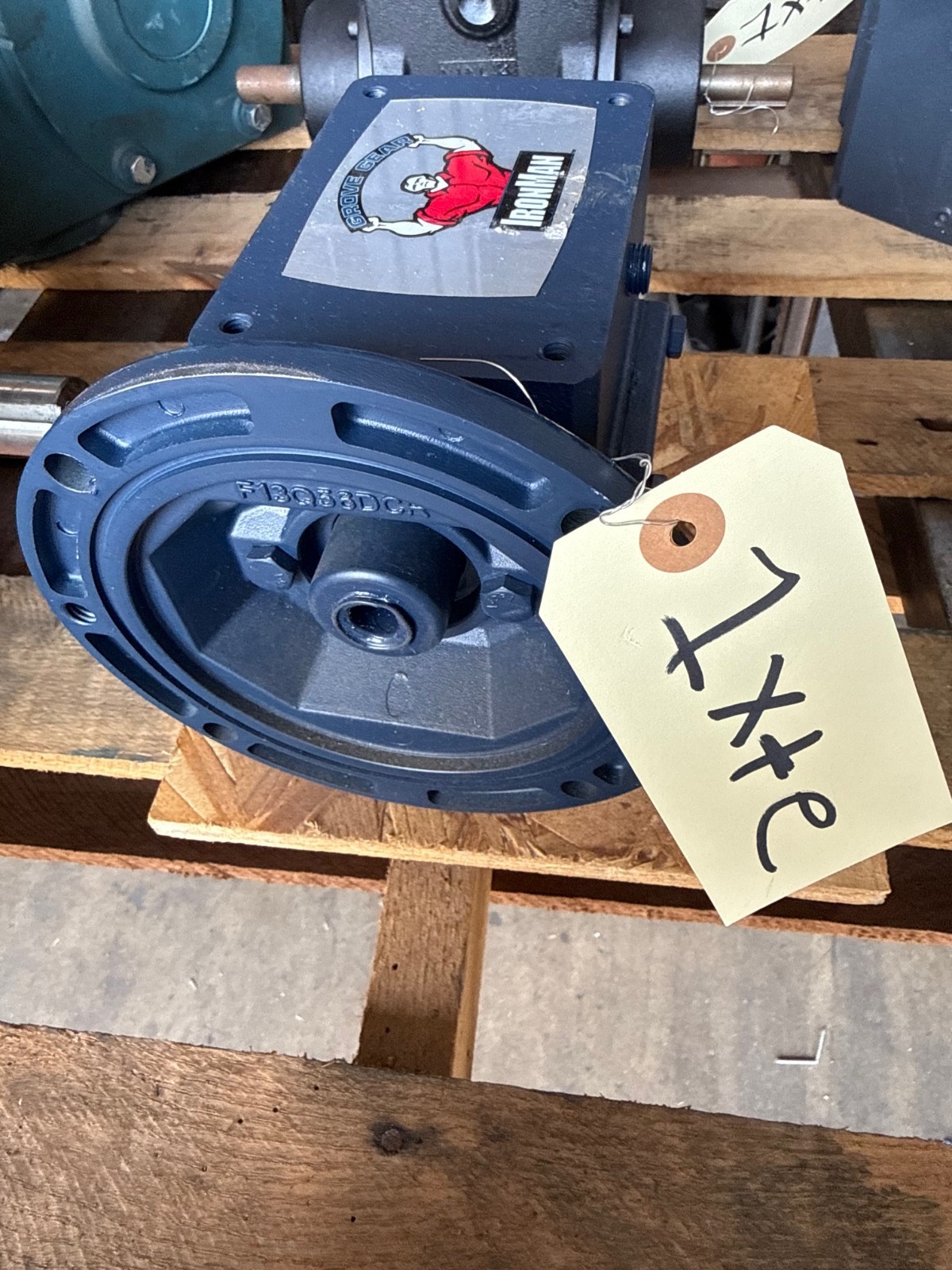 IRON MAN GROVE GEAR REDUCER 1XQJ 1XVJ 1XWF 1XTE MOD GR-BMQ-821-12.5-R-56