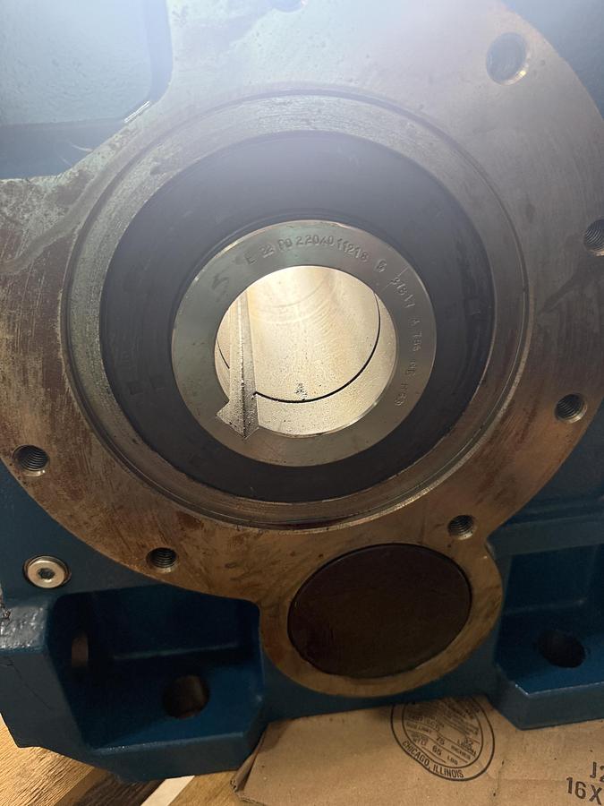 Refurbished RADICON Combined High-Ratio Gear Reducer Assembly MODEL K1052280BRN / M07226.3NRN