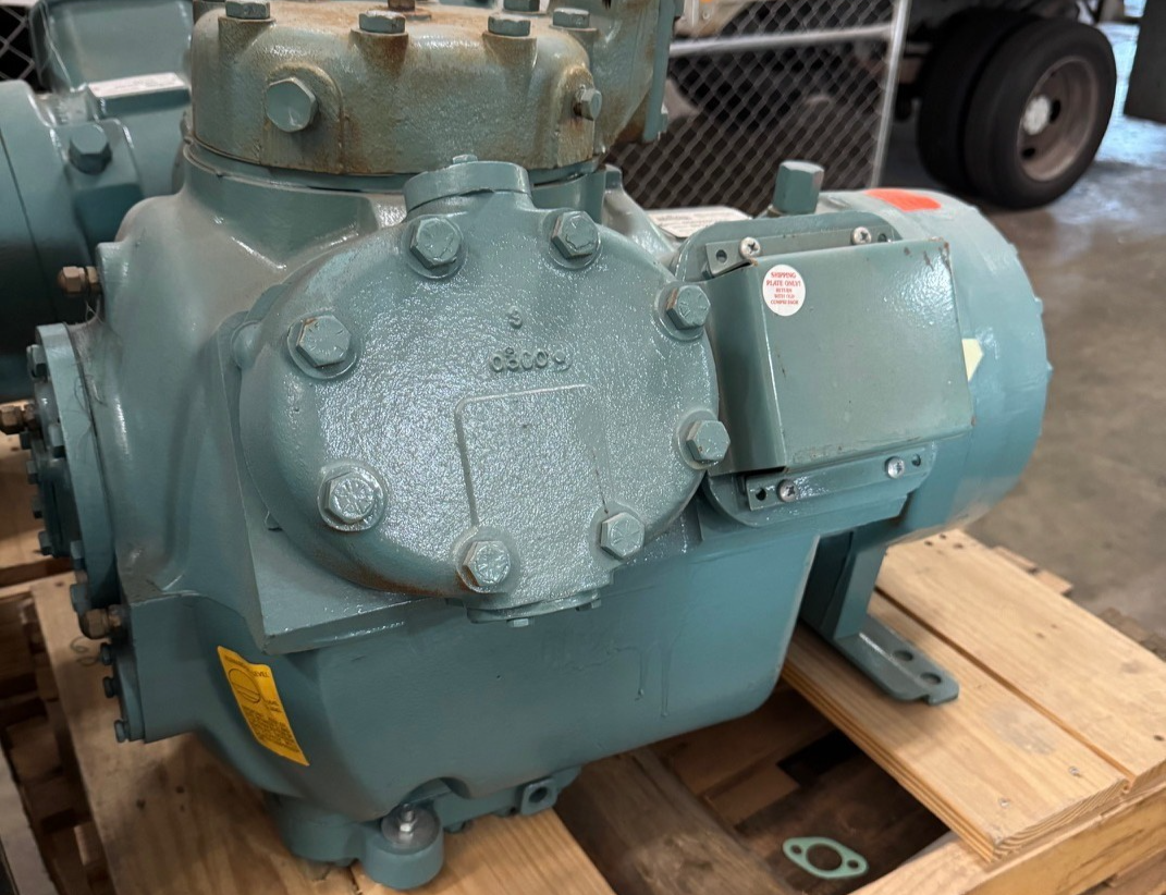 BRAINERD REFRIGERATION SEMI-HERMETIC COMPRESSOR 06ET450360 VA2A & B