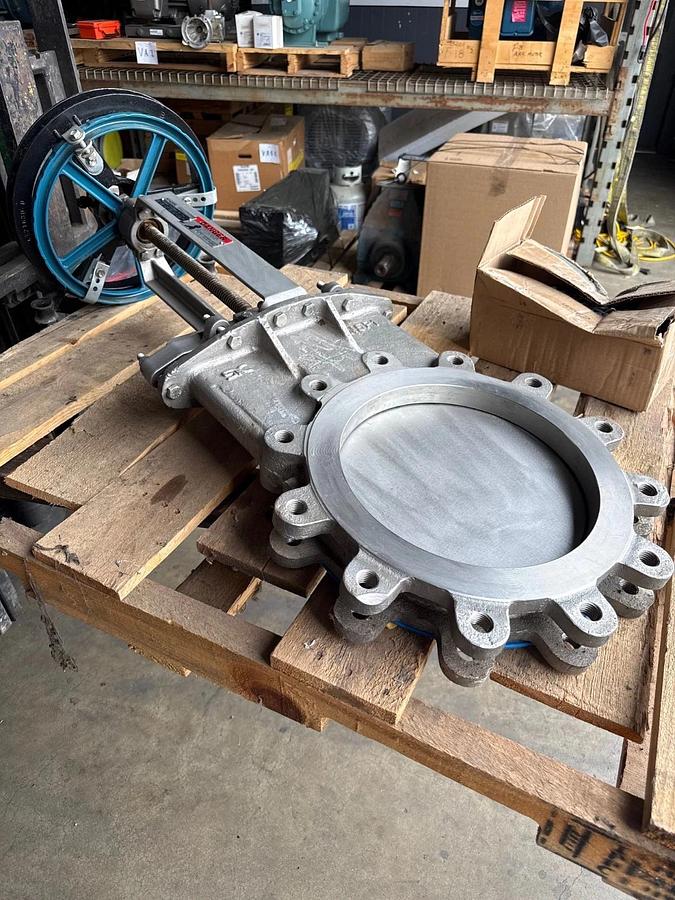 DEZERIK 12" 150 KNIFE GATE VALVE FIG KGN 9676257R002 2XN 316 BODY & GATE