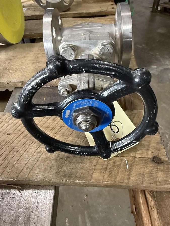 OMB 1" 300 RF FS GATE VALVE 316L BODY 316L TRIM