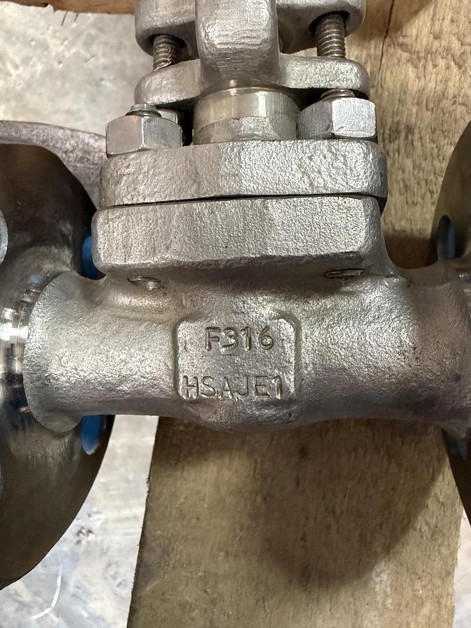 VELAN 3/4" 300 RF FS GATE VALVE 316 BODY 316 TRIM
