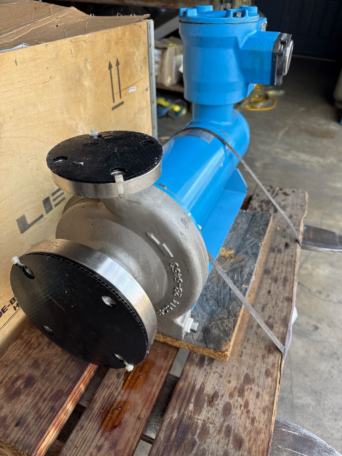 Refurbished DYNAPUMP LE SERIES SEALESS CANNED MOTOR CENTRIFUGAL PUMP 2XX MODEL F60-8215N4BL-