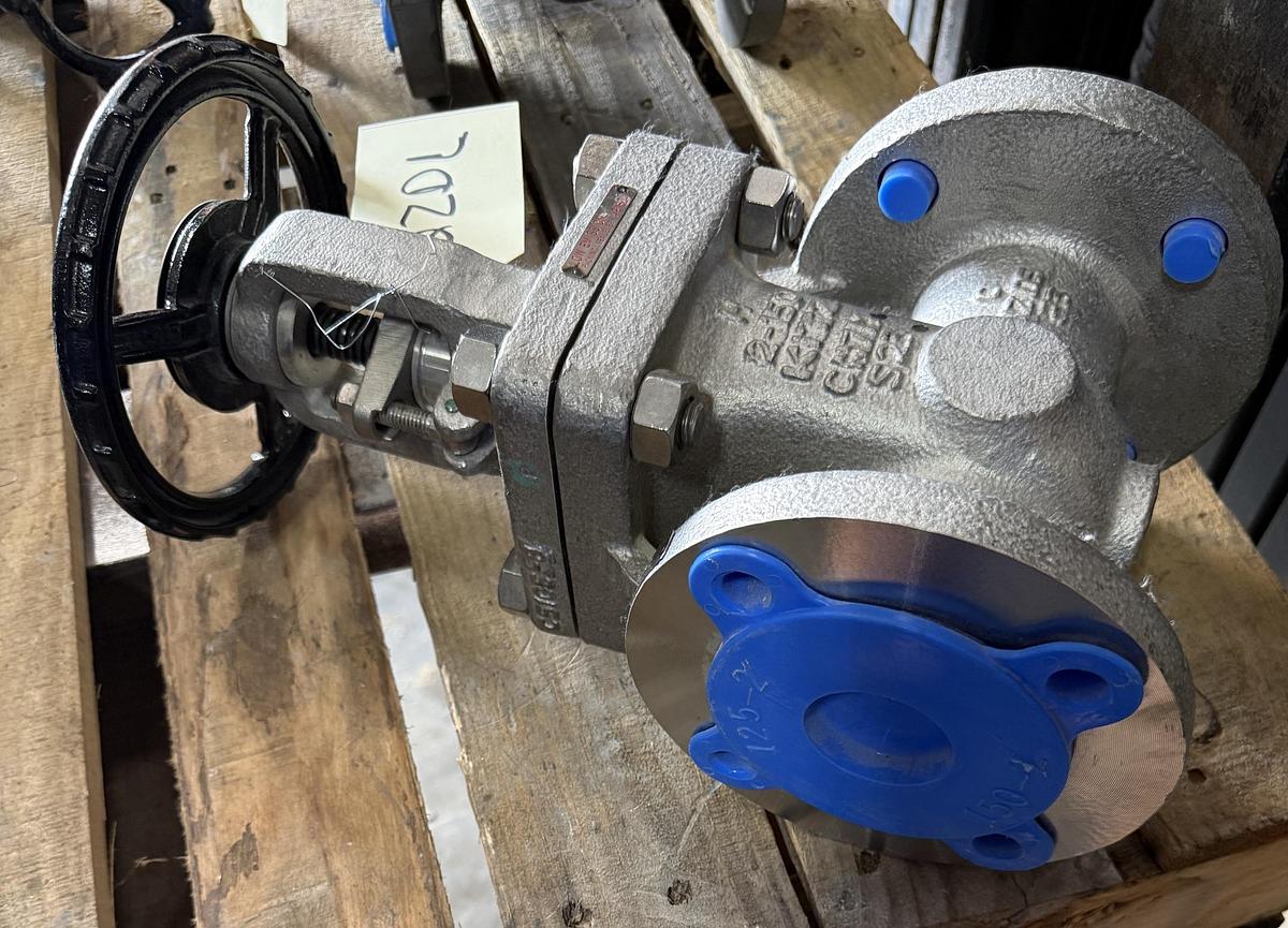 KITZ 2" 150 RF GATE VALVE ALLOY 20 BODY ALLOY 20 TRIM 2ZDL