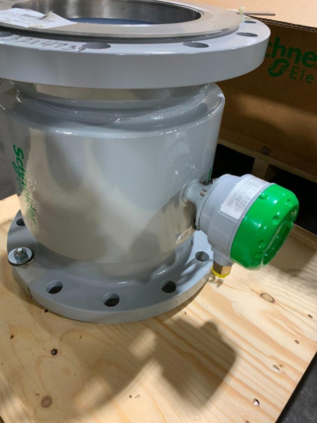 FOXBORO SCHNEIDER MAGNETIC FLOWTUBE 10" MODEL 9700A