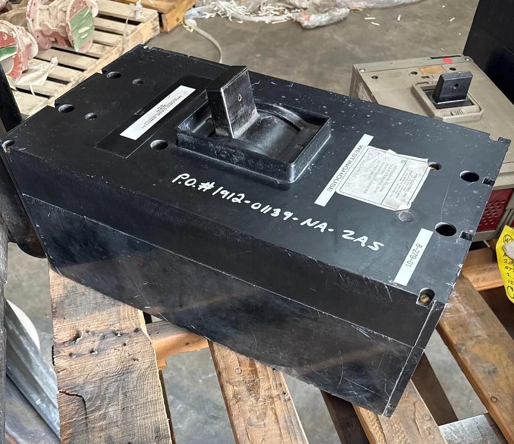 Refurbished Westinghouse 2000 AMP BREAKER PC32000F 2KA PC FRAME 3P 600V 2000 A TRIP 2YW9