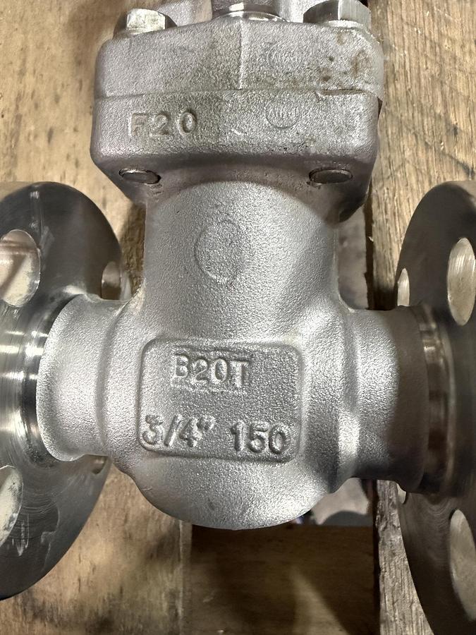 DSI 3/4" 150 RF FS GATE VALVE A-20 BODY A-20 TRIM