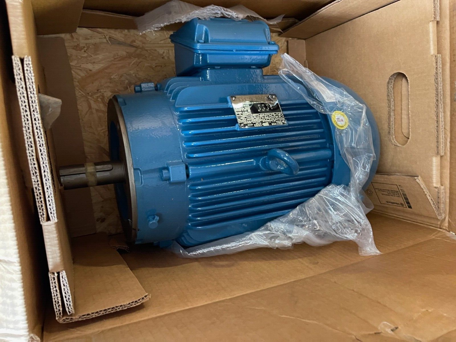 3 HP MOTOR WEG 1175 RPM 460 V FRAME 213/5TC