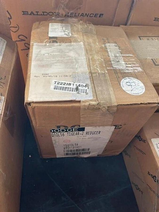 DODGE TIGEAR-2 REDUCER 15Q10L56 21.9 VOLT DC 81 TO 1 RPM