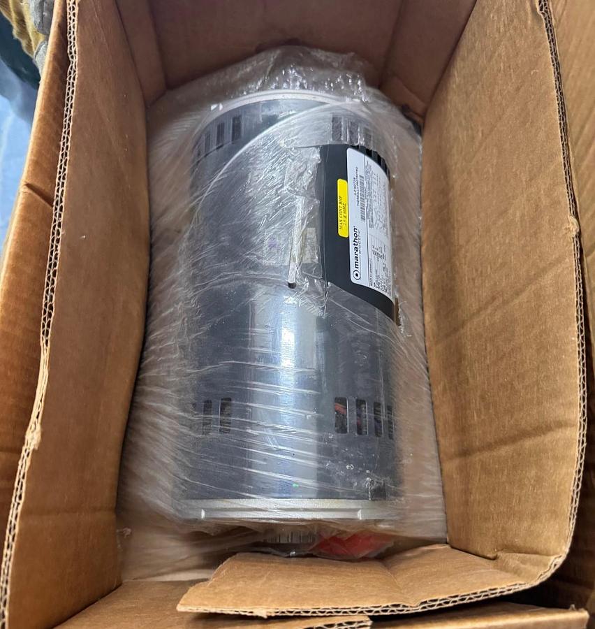 MARATHON Motor 1.5 HP MODEL HD58FE653  ZI1 1725 RPM 208-230/ 460 V 3 PH 5.6/2.8