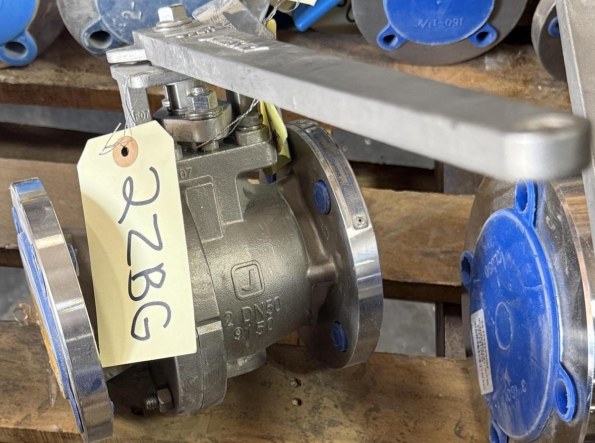 JAMESBURY 2" 150 RF BALL VALVE FP FIG # 3 9150313600XTZ2 316 BODY