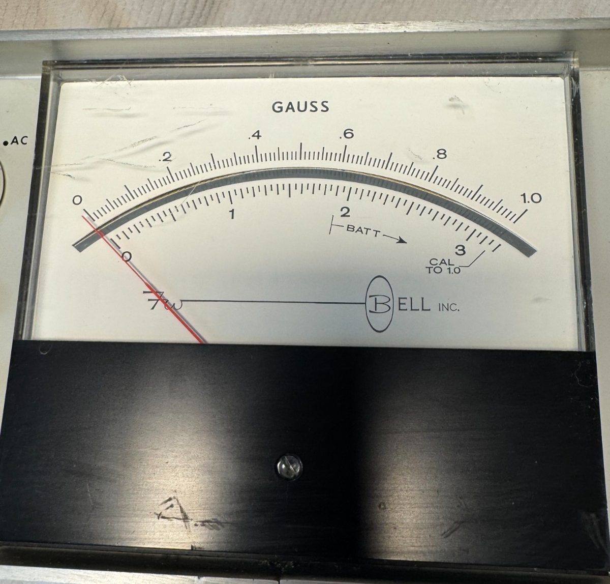 F.W. BELL GAUSMETER AC3 MODEL 640 SER 61398