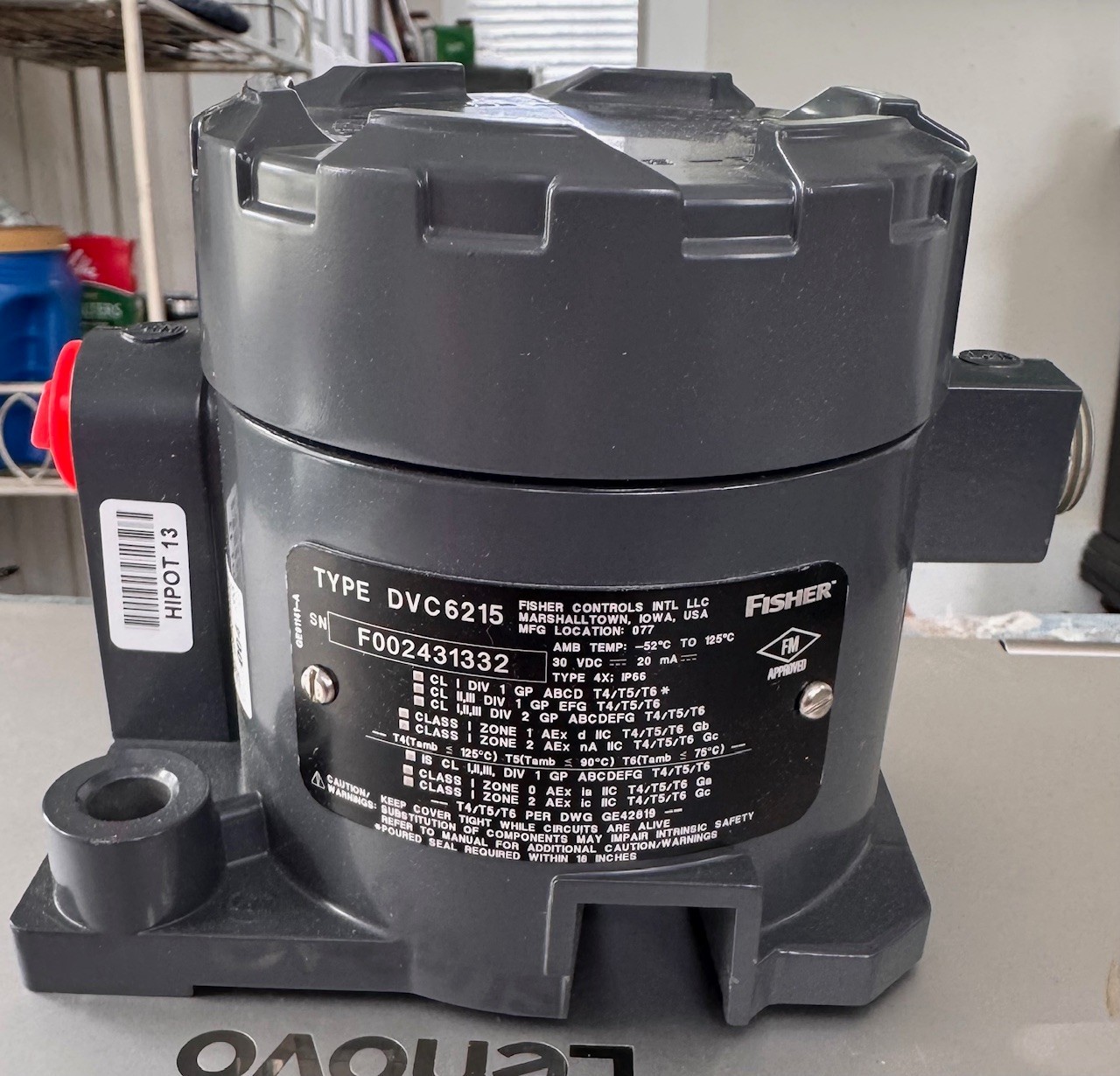 Used FISHER TRANSDUCER DVC6215 2YV6