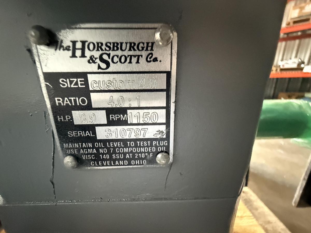 Refurbished HORSBURGH & SCOTT GEAR REDUCER 2ZA5 SIZE CUSTOM 4.0V SER-310797
