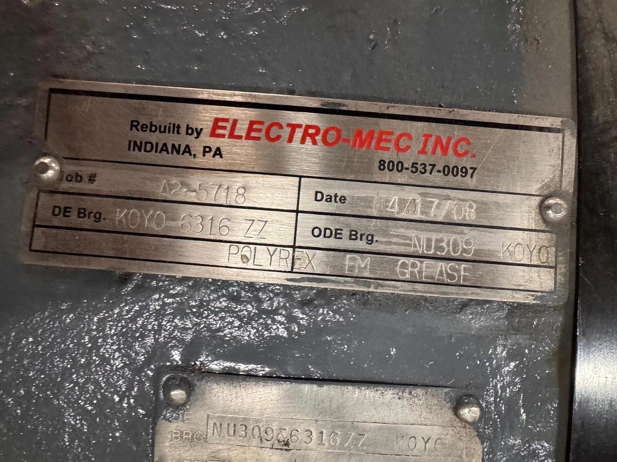 EATON 350 HP DC MOTOR MODEL M0-130019-0217 2XJ 45 VDC