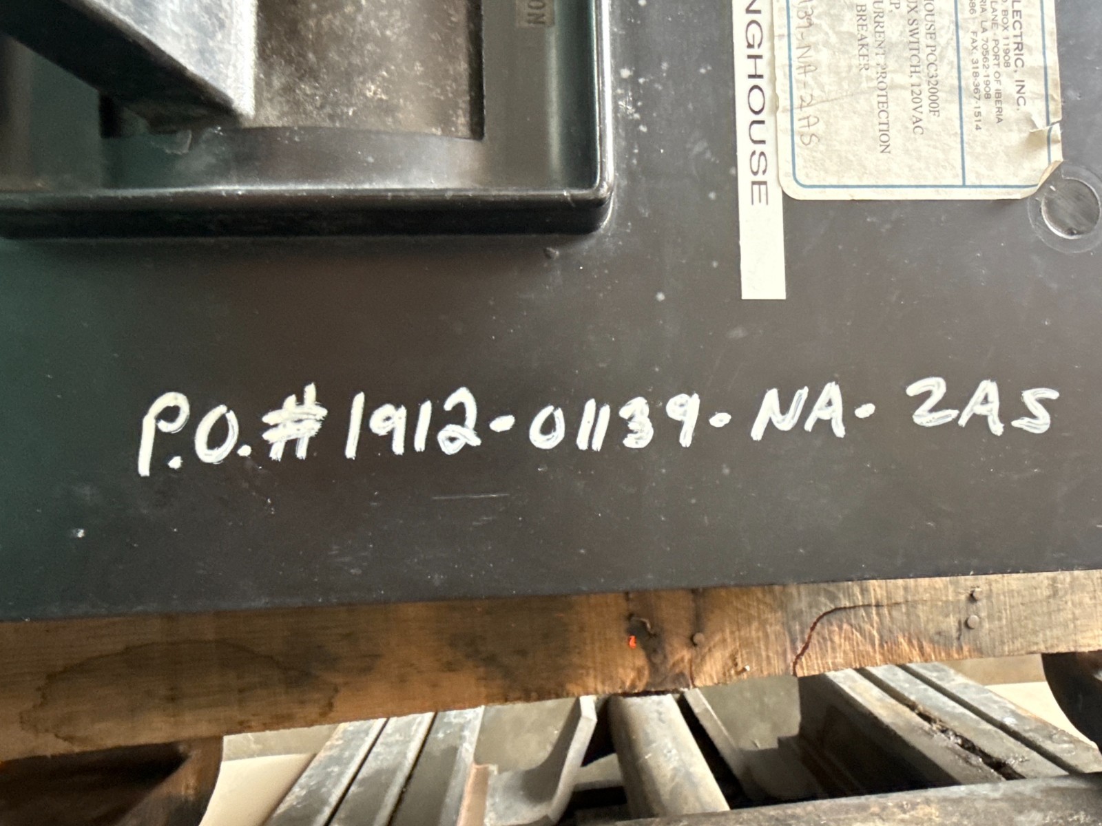 Refurbished Westinghouse 2000 AMP BREAKER PC32000F 2KA PC FRAME 3P 600V 2000 A TRIP 2YW9