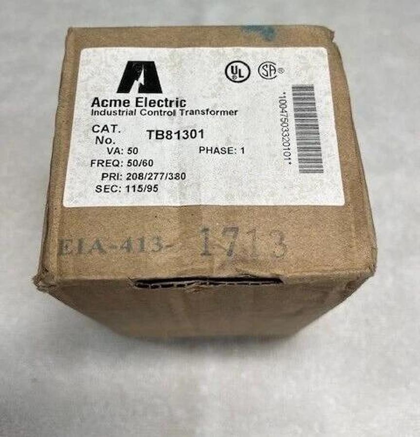 1 Lot INDUSTRIAL CONTROL TRANSFORMERS ACME GE PHILIPS/ ADVANCE HAMMOND 33 PC'S