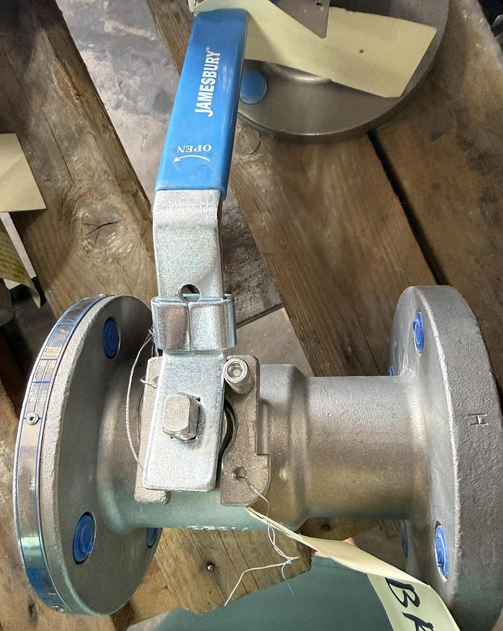 JAMESBURY 2" 150 RF BALL VALVE RP FIG # 2" 7150313600XTZ2 316 BODY