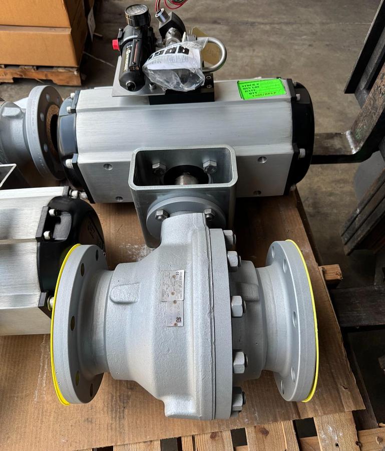 ARGUS 6" 150 RF FP BALL VALVE FK76M V3 W AUTOMAX SUPERNOVA ACTUATOR S250S09