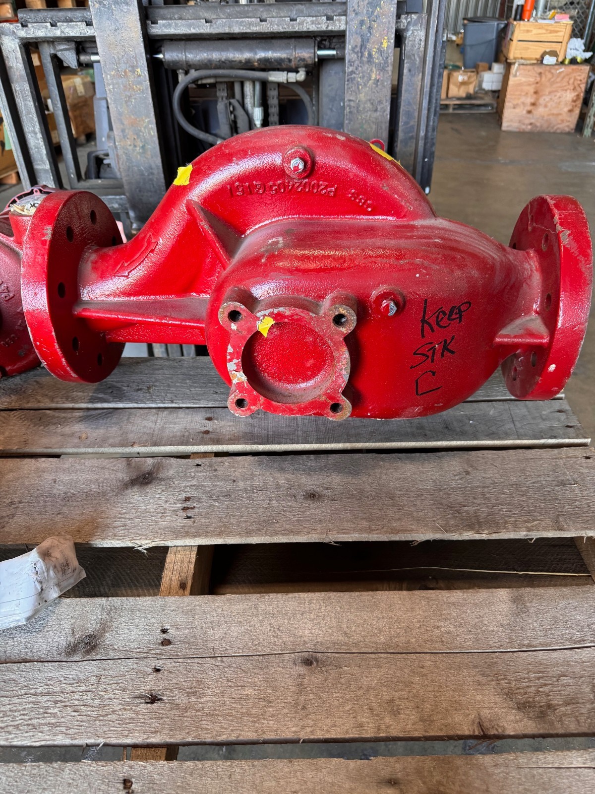 BELL & GOSSETT PUMP 3" X 3" X 5.37" IMPELLAR ZN3 E-1531  C263352 1 HP 1800 RPM