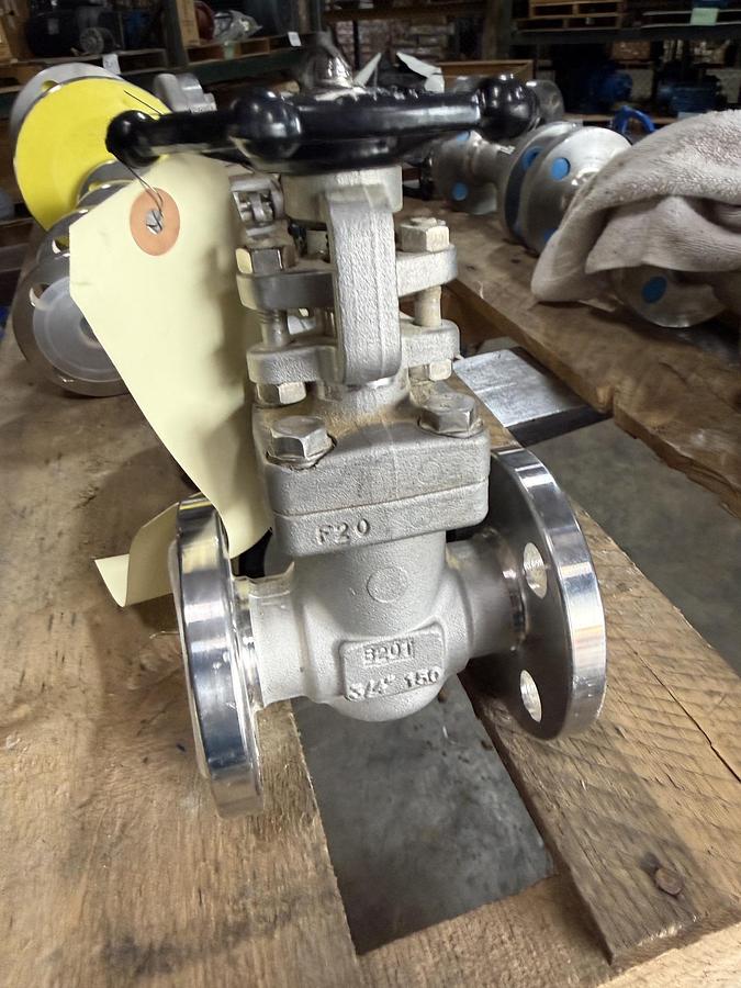 DSI 3/4" 150 RF FS GATE VALVE A-20 BODY A-20 TRIM