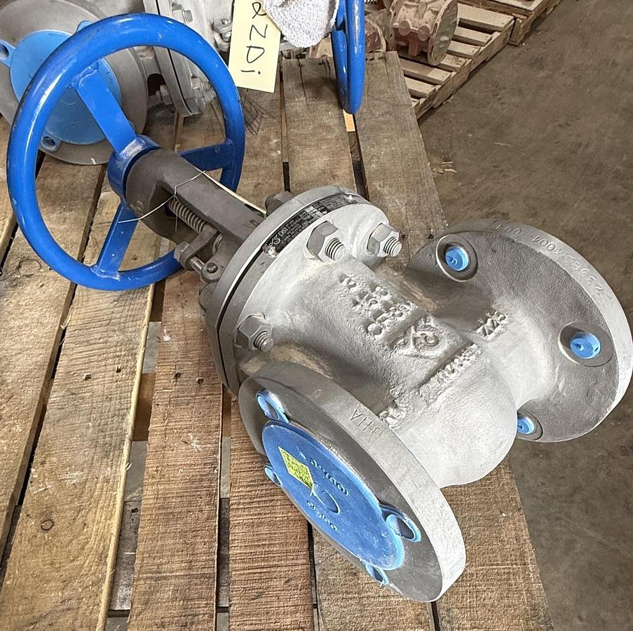 Refurbished DSI 3" 150 RF GATE VALVE 316 BODY 2ZDH FIG# 37-15-16HFS-Z215