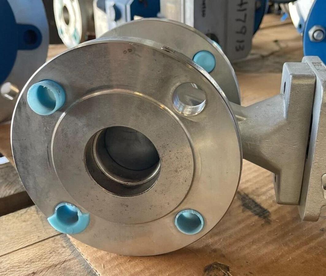 2" 150 RF CONTROL BALL VALVE 317 SS NELES RECA022UUST W/ METSO QUADRA POWR