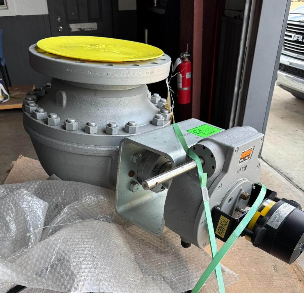 ARGUS 10" 300 RF FP BALL VALVE FK76M V13 V14 WITH GEAR OPERATOR