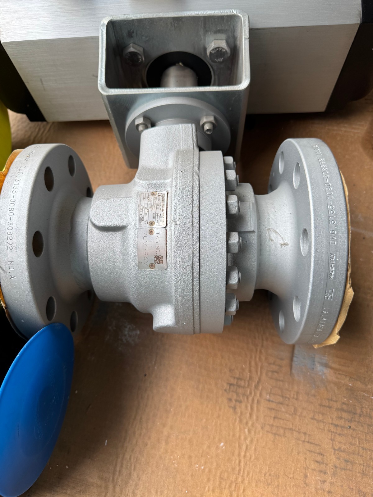 ARGUS 3" 300 RF FP BALL VALVE FK76M V9 10 AUTOMAX SUPERNOVA ACTUATOR  S250S09