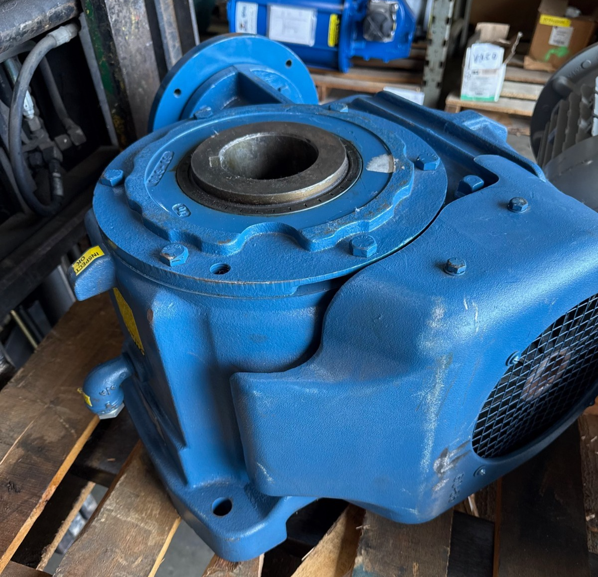 CONEDRIVE GEAR REDUCER 1XUC MOD FMSH-160B 60 TO 1 RATIO 1750 RPM