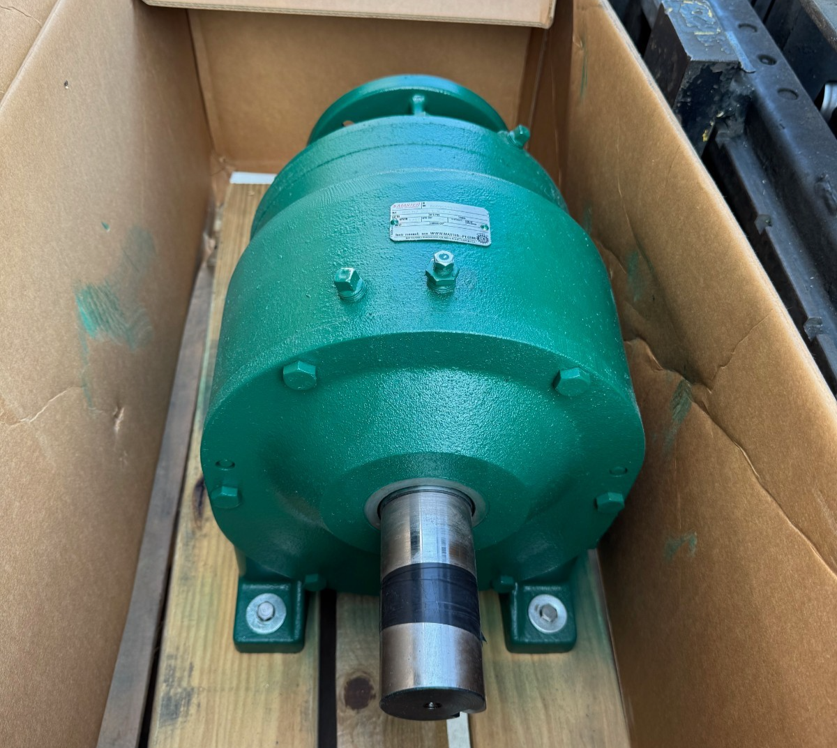 MASTER POWER TRANSMISSION GEAR REDUCER XA16 M85347 250-T-M-6-A-L/31.4-AL 1750/56