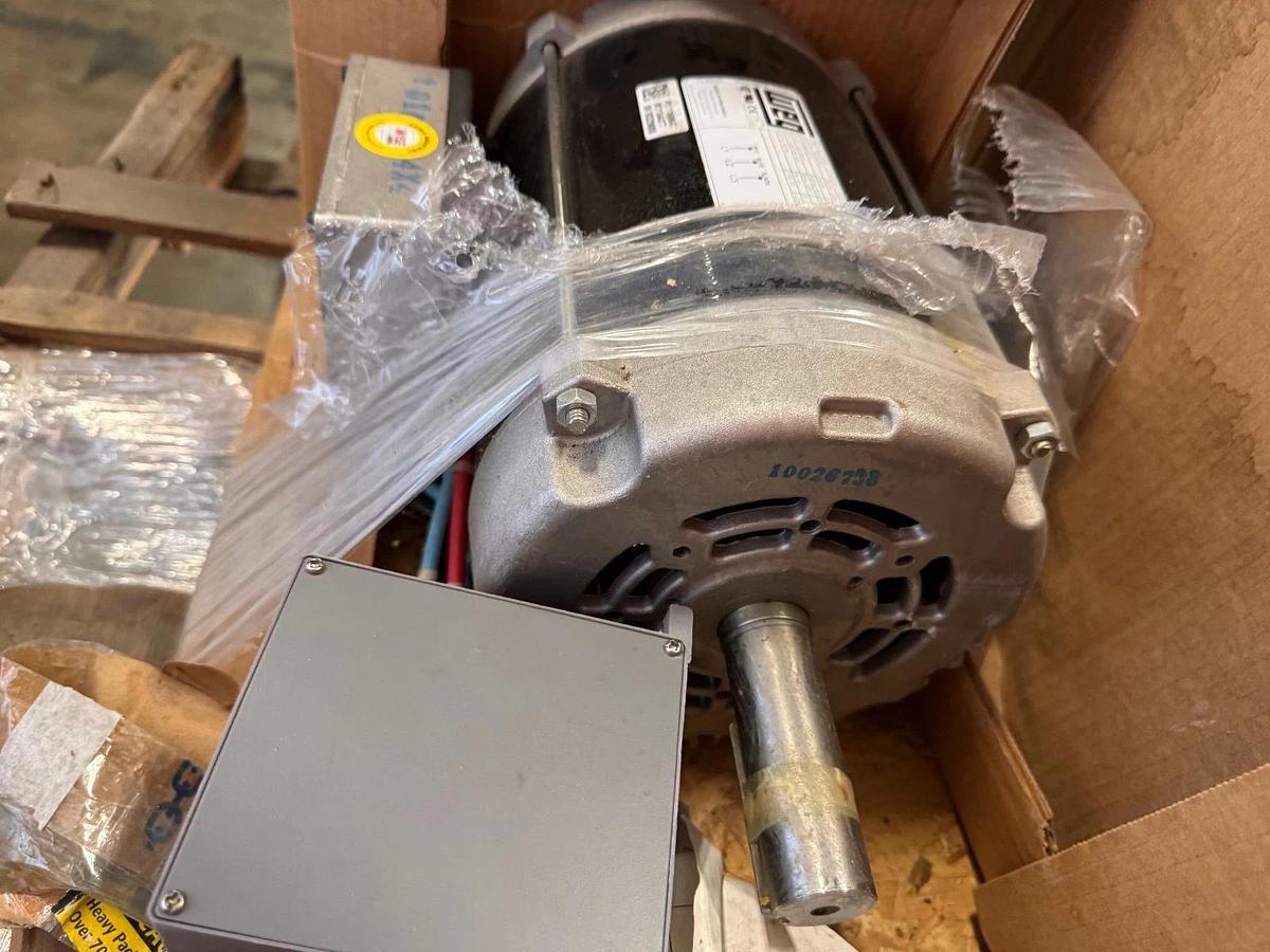 WEG MOTOR 7.5/5 HP MODEL 1P-X70421324010 WA2C 3465/2890 RPM 460 380-415 V 3 PH