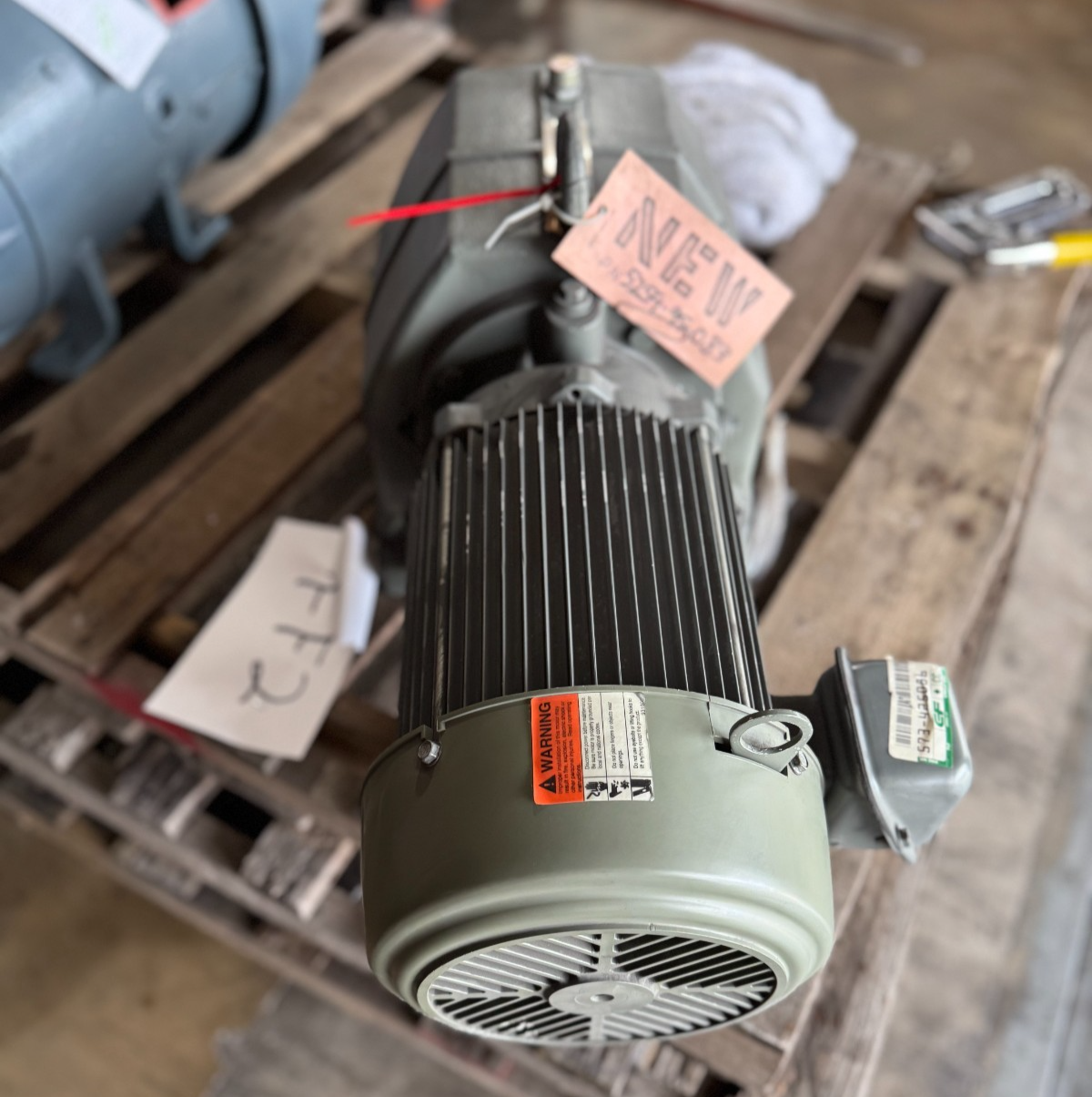 US MOTORS SERIES 2000 Gear Motor FF2MODEL N24S2SB322 5 HP 1750 RPM RATIO 22.4 MT