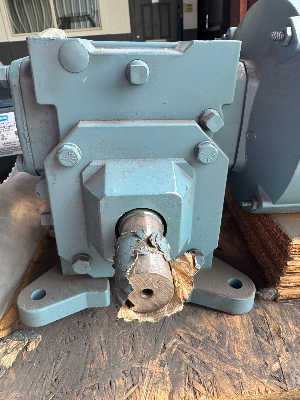Regal-Beloit Gear Motor CC1 3/4 HP MOD CK75ETW-21AL30LE/F 1725 TO 58 RPM 230/460