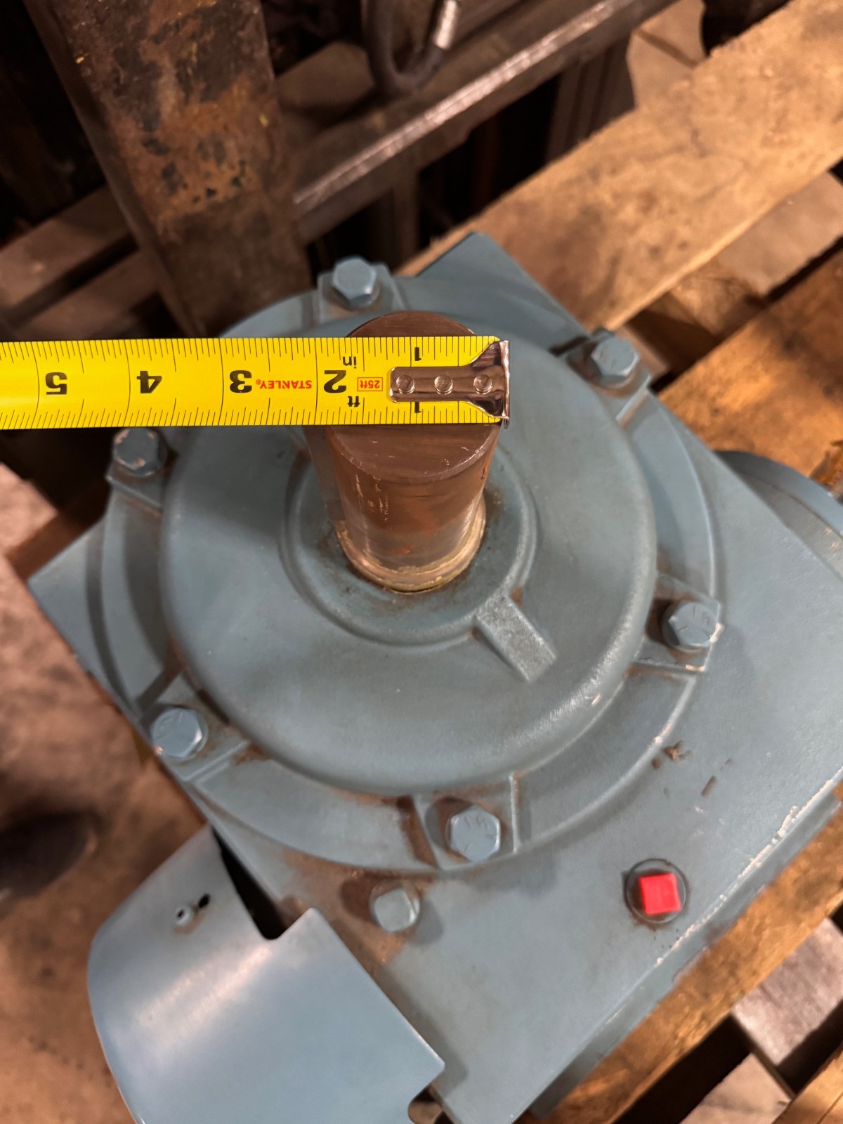 REGAL-BELOIT GEAR REDUCER 1XOB MODEL 500B403/V 10 TO 1 RATIO