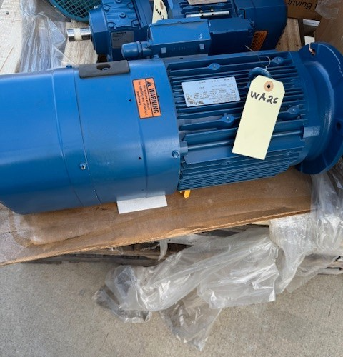 SEW-EURODRIVE MOTOR WITH BRAKE WA25 MOD DRL132S4BE11HF/FL/TF/AS7H