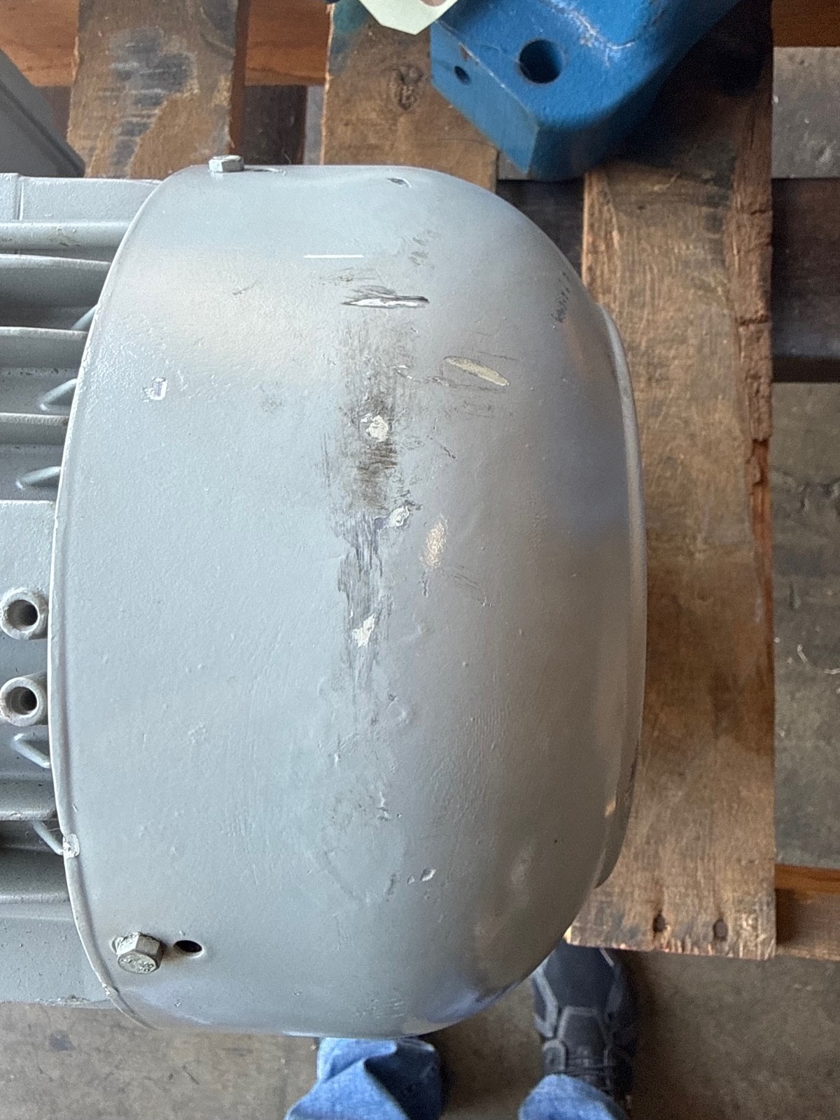 C.E.P. ELECTRIC MOTOR 6 HP MODEL 3SB8 NOM4 1XUB RPM 230/460V 3 PH 5.5/6.4 AMP
