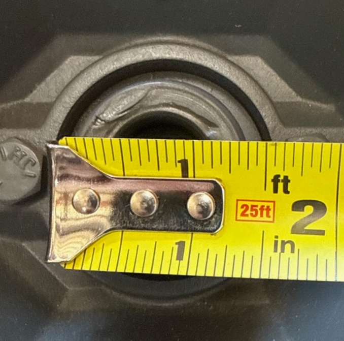 IRON MAN GROVE GEAR REDUCER 1XVD 1XXG 1XXHMOD GRG-BMQ-821-15-R-56 1.887 HP 1750