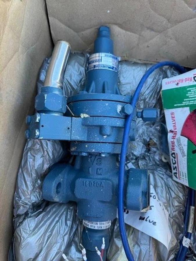 PARKER OUTLET PRESSURE REGULATOR A4AOSE  (3/4”) XC4 AMMONIA R12 R22 R502 & OTHER