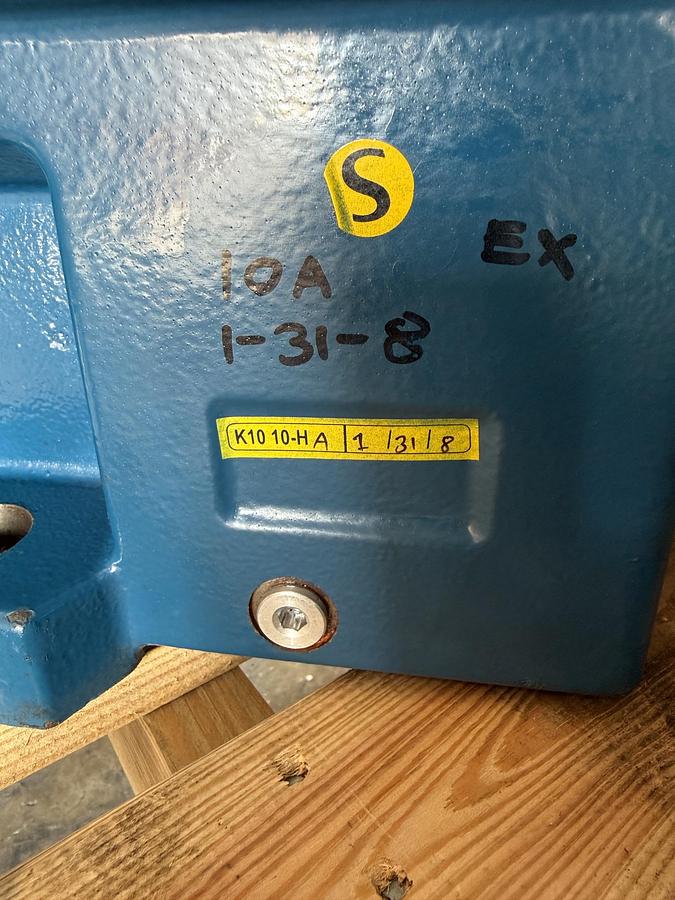 Refurbished RADICON Combined High-Ratio Gear Reducer Assembly MODEL K1052280BRN / M07226.3NRN