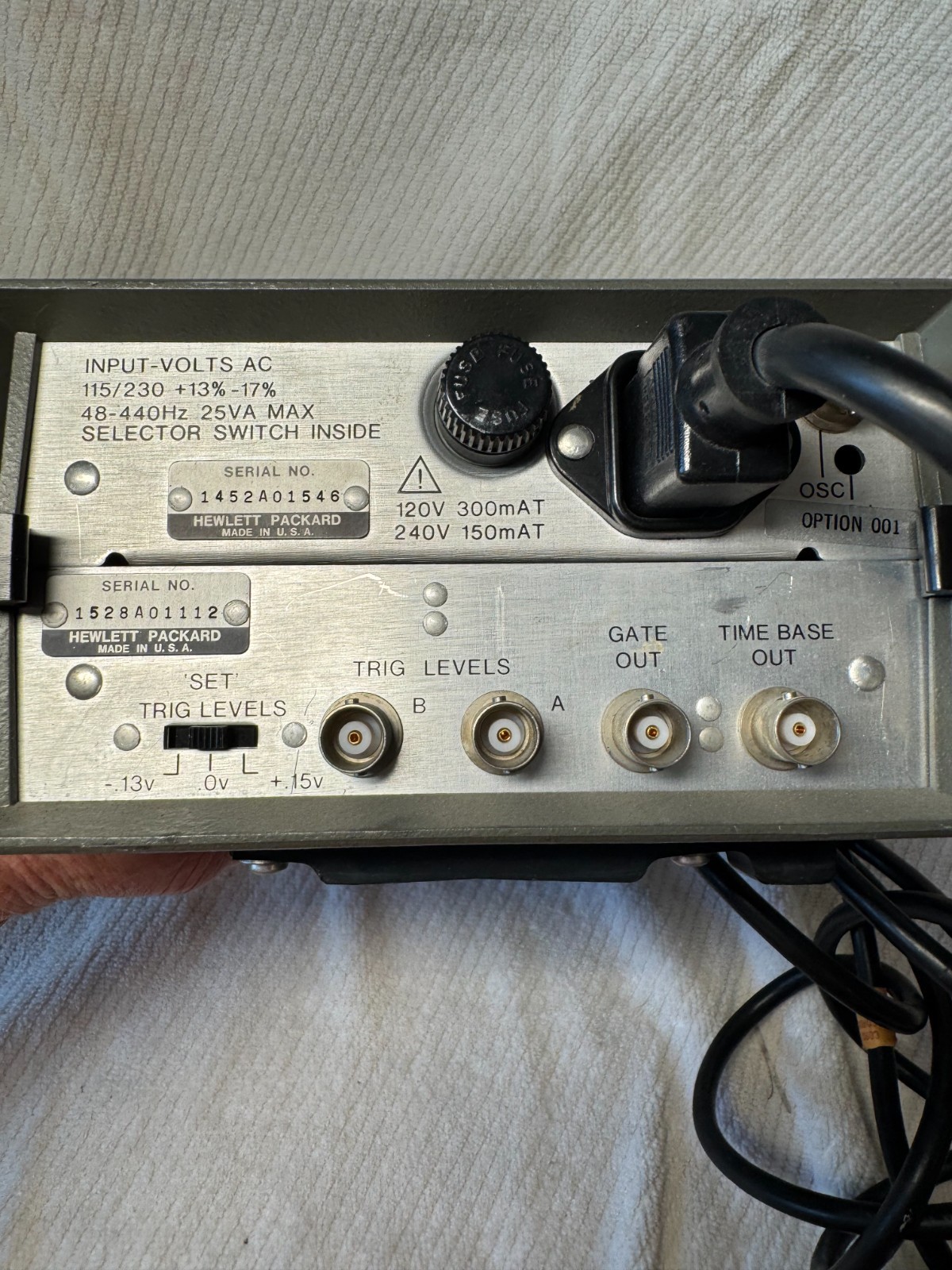 HEWLETT PACKARD AC9 5300B MEASURING SYSTEM TIMER COUNTER