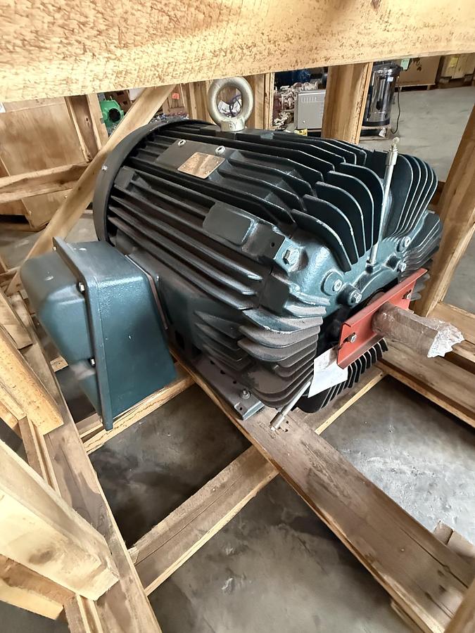TOSHIBA 150 HP MOTOR MODEL 1504SDSA41B-P 230/460 V 1785 RPM EPQ SEVERE DUTY