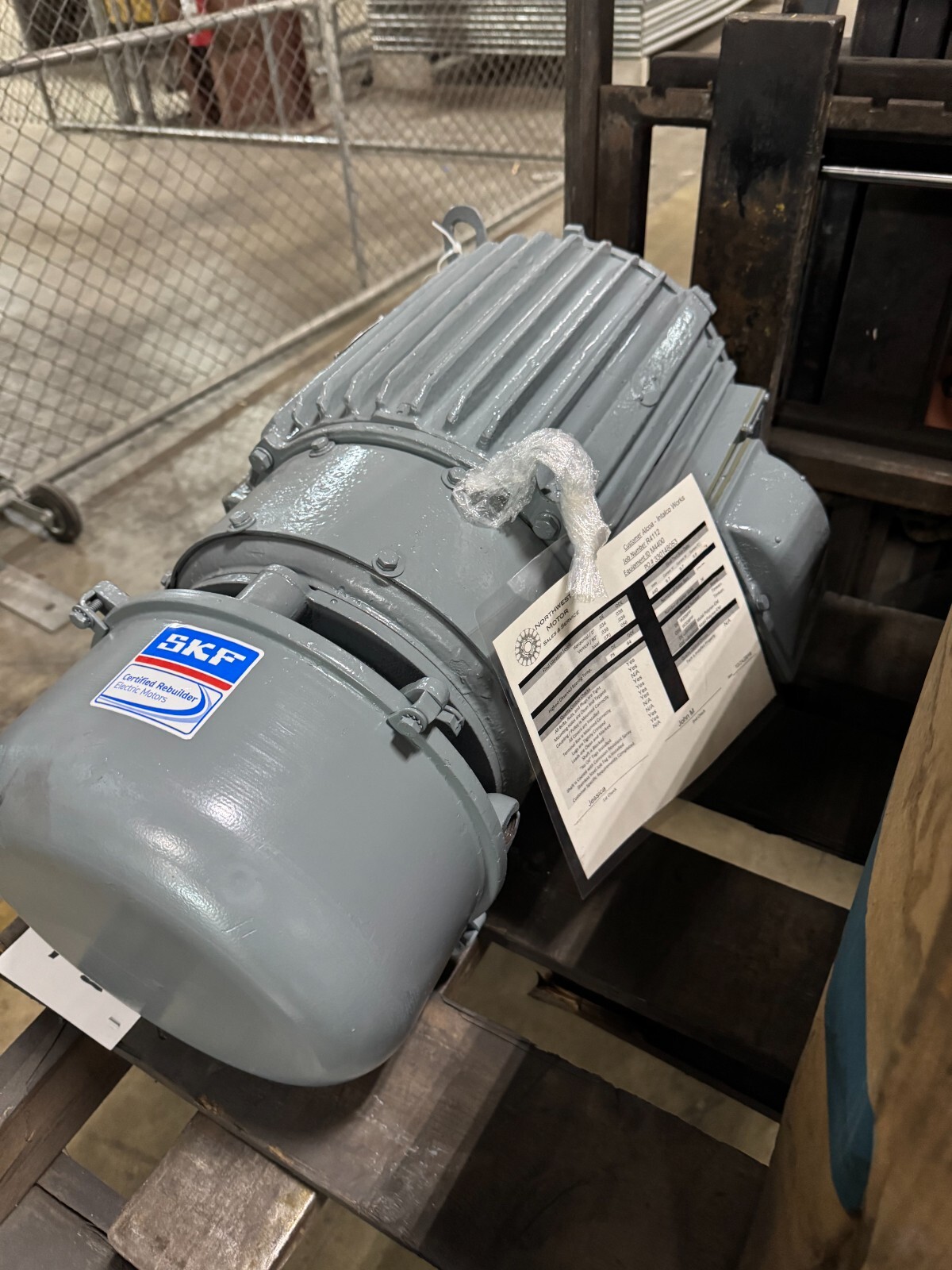 P & H 20 Ton Crane MOTOR P2 10 HP MODEL HEW-284RX 1135 RPM 230/460 V 31.2/15.6 A