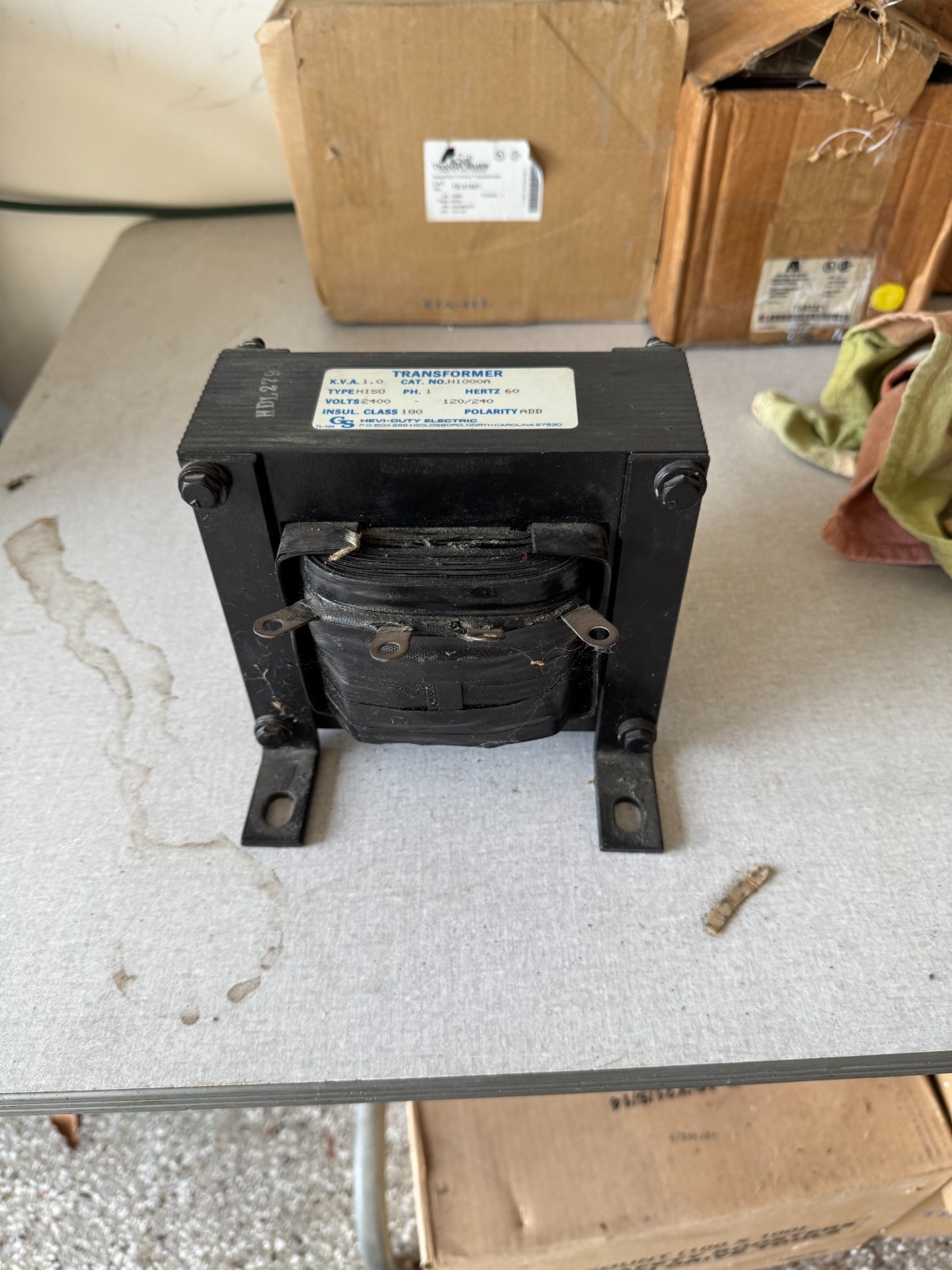 1 Lot INDUSTRIAL CONTROL TRANSFORMERS ACME GE PHILIPS/ ADVANCE HAMMOND 33 PC'S