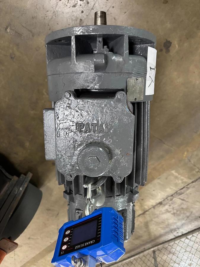 PATAY CRANE MOTOR Y1 Y2 7 HP MODEL FLSB 160M6 B5 1200 RPM 254/440 V 3PH 42/20AMP