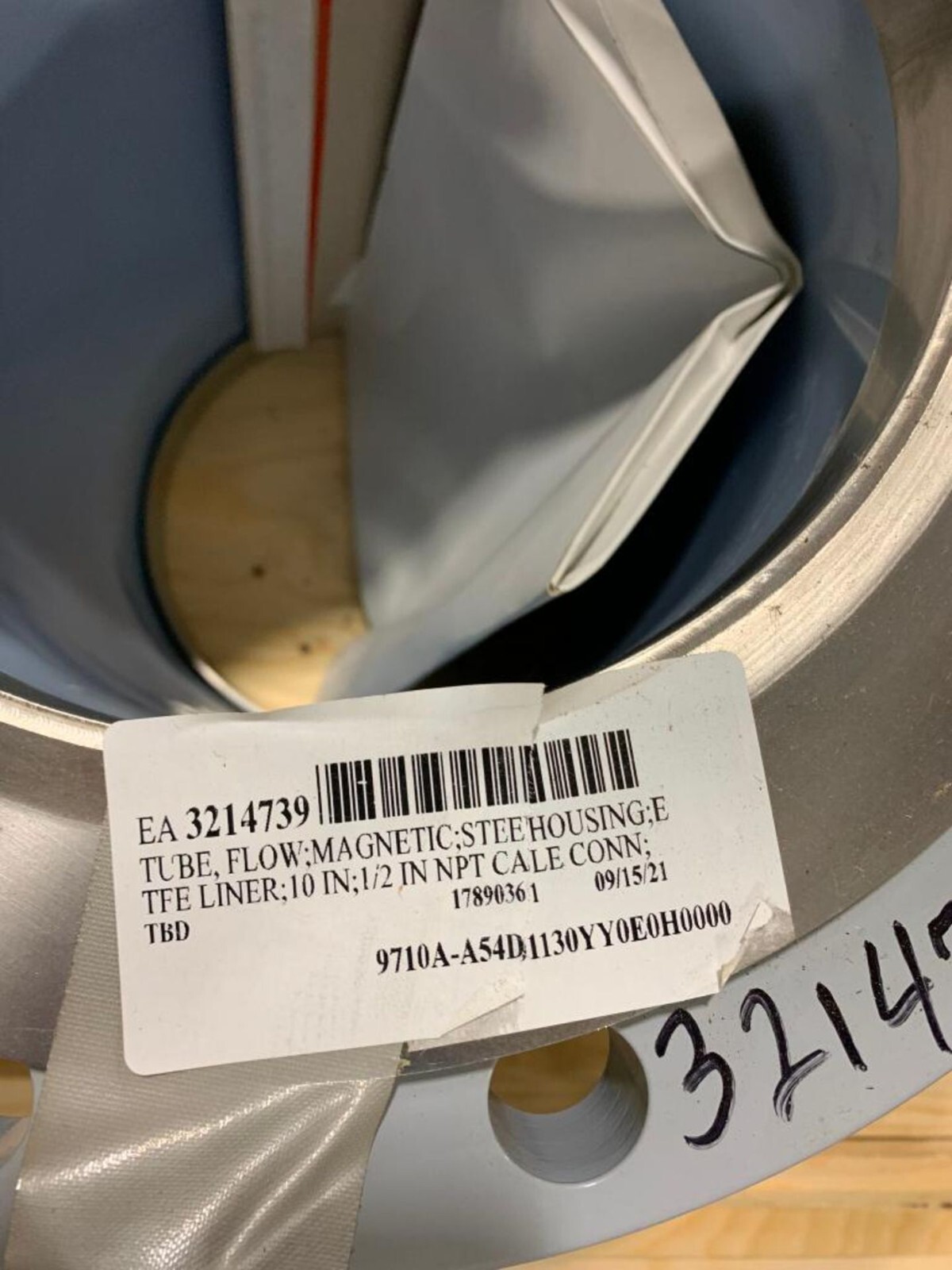 FOXBORO SCHNEIDER MAGNETIC FLOWTUBE 10" MODEL 9700A