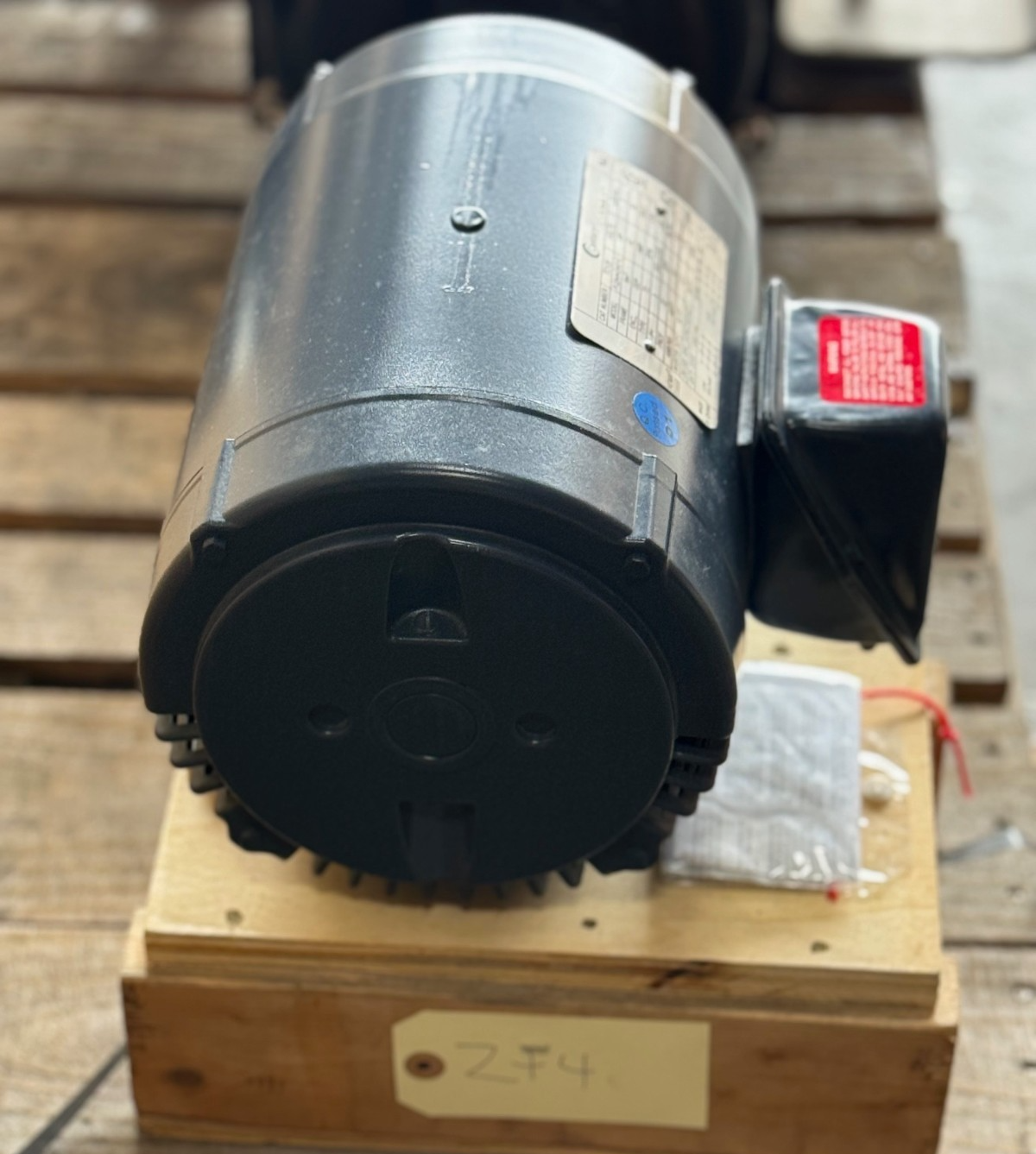 CENTRY Motor 5 HP MODEL PJ2AA43A  ZT4 1750 RPM 230/460 V 13/6.5 AMP 3 PH FR